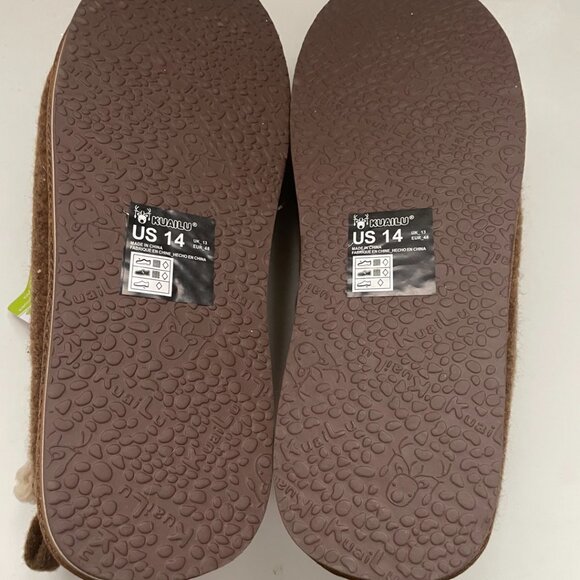 KuaiLu Men’s Wool House Slippers - Picture 7 of 13